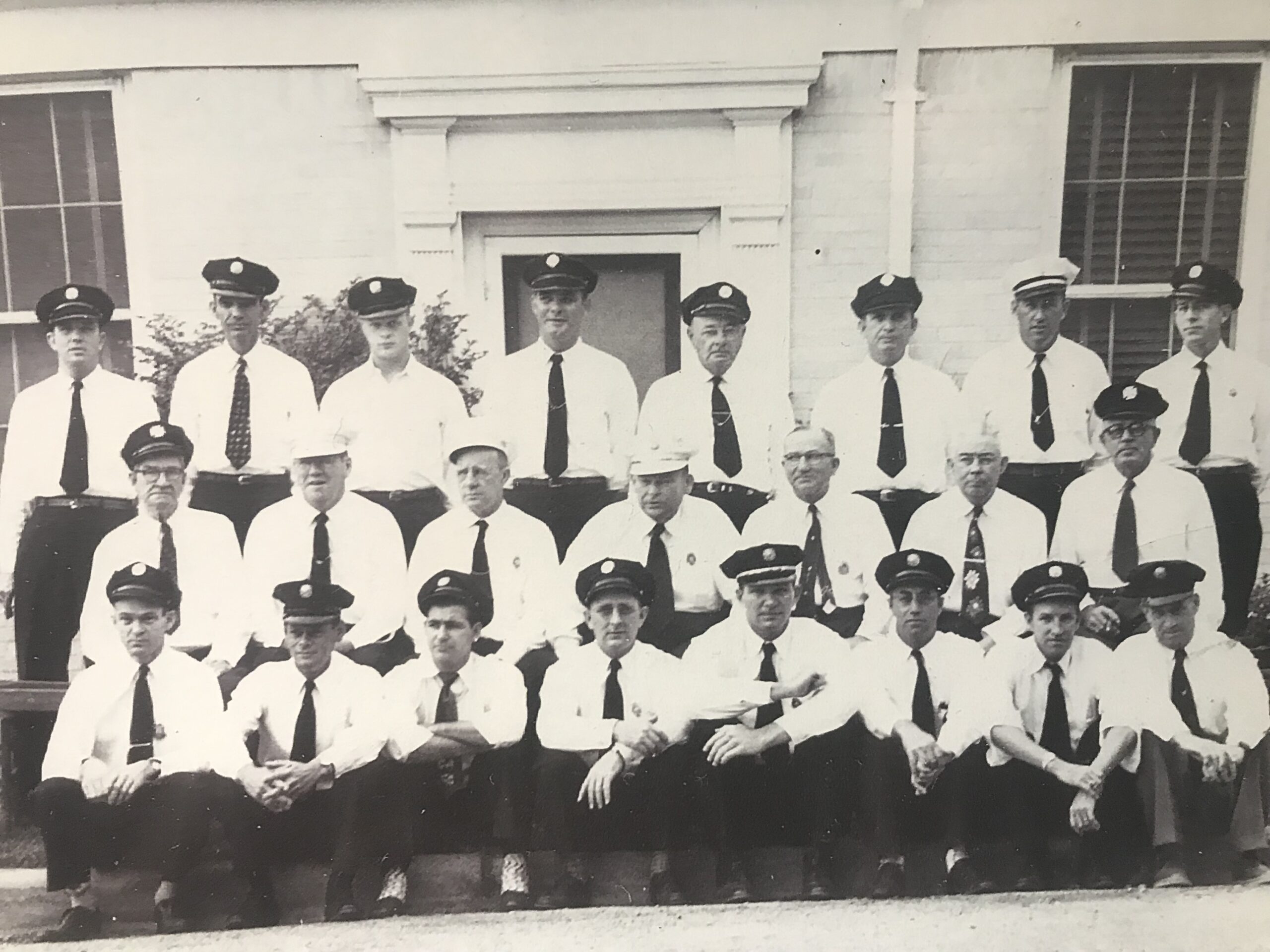 Firefighters in White Shirts and Ties Our history on display as firefighters from long ago pose in white shirts and ties.